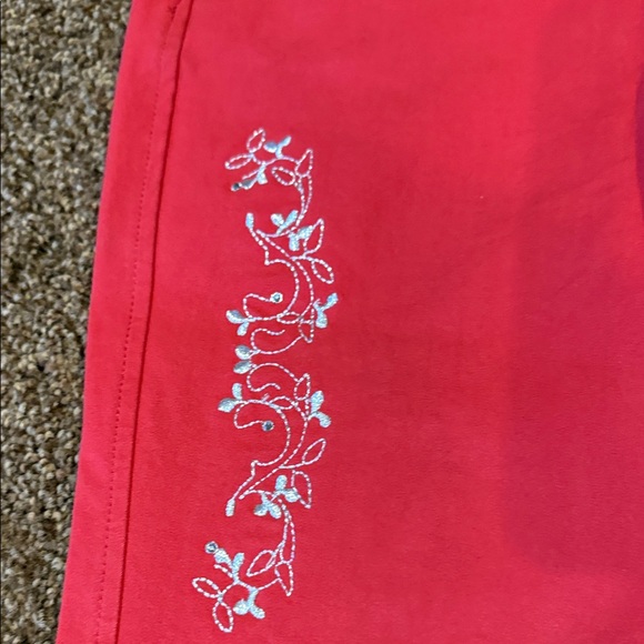 Red Tattini Riding Pants - Picture 4 of 9